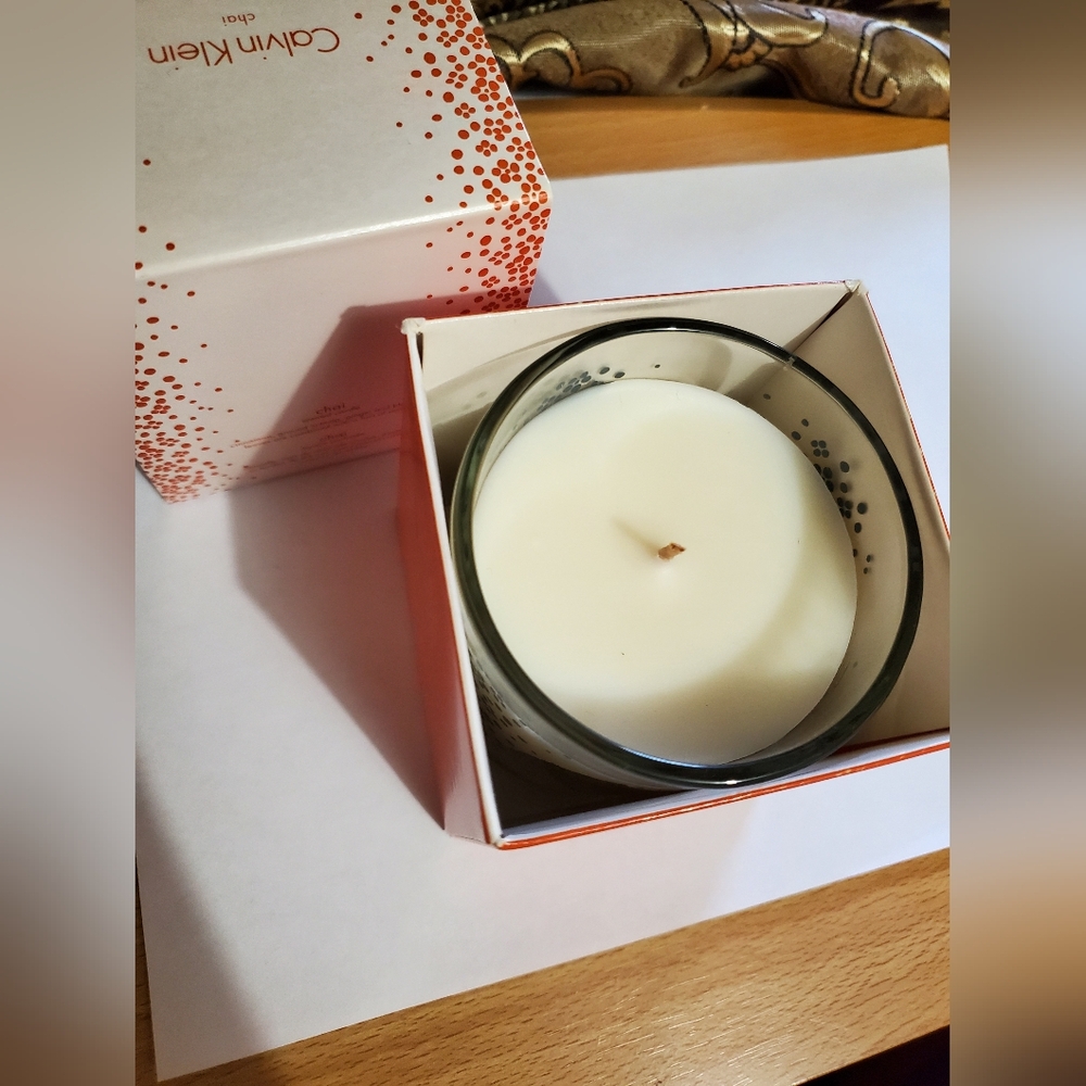 Calvin Klein Chai Scented Candle. New